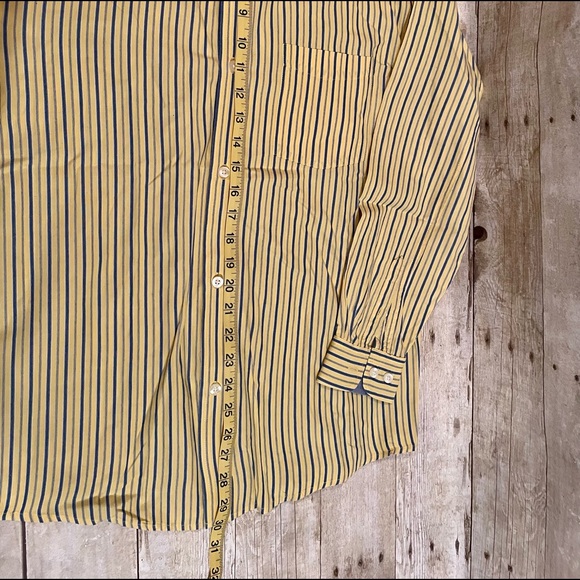 Gap Kids Striped Long Sleeve Button Down Shirt - Picture 5 of 5